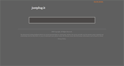 Desktop Screenshot of justplug.it